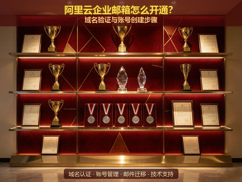 阿里云企业邮箱-图3-公司荣誉.jpg
